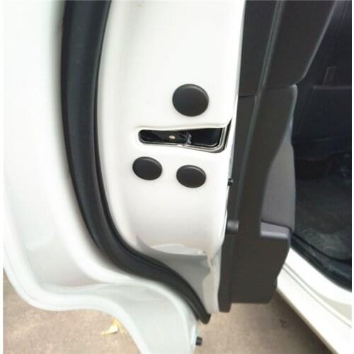 For Hyundai Tucson Elantra Creta IX25 IX35 45 Sonata 9 10 Solaris Santafe Car Door Lock Screw Protector Cover Accessories 12PCS