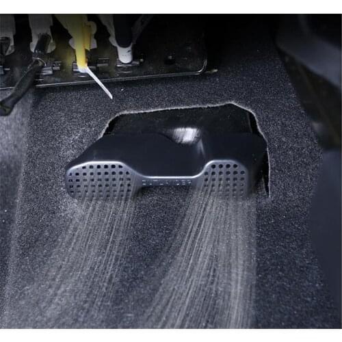 ABS seat under the air outlet protection cover anti-blocking leak-proof cover For Mitsubishi Eclipse Cross 2018-2021 Car styling