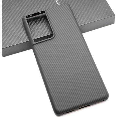 Carbon fiber case for Samsung galaxy S21Ultra 5G case light Thin High-strength protective shell Aramid case 600D Fine lines