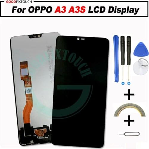 For OPPO A3 A3S F7 CPH1819 LCD Display Touch Screen Digitizer Replacement Parts for oppo a3 LCD Assembly