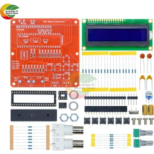 Ziqqucu AVR DDS V2.0 Function Signal Generator Module Board Sine Triangle Square Wave Sine Diy Kit Diy Electronic
