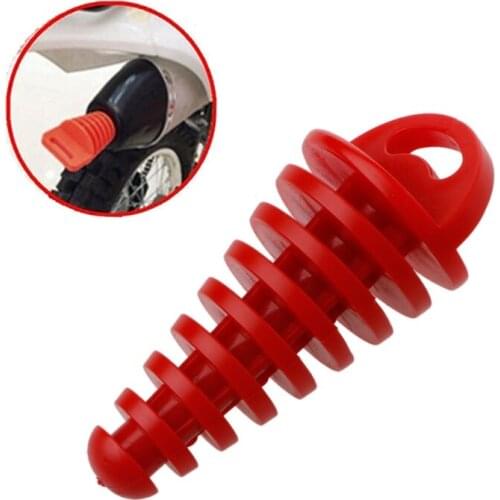 27-50mm Motorcycle Dirt Bike ATV Exhaust Muffler Wash Plug Silencer Pipe