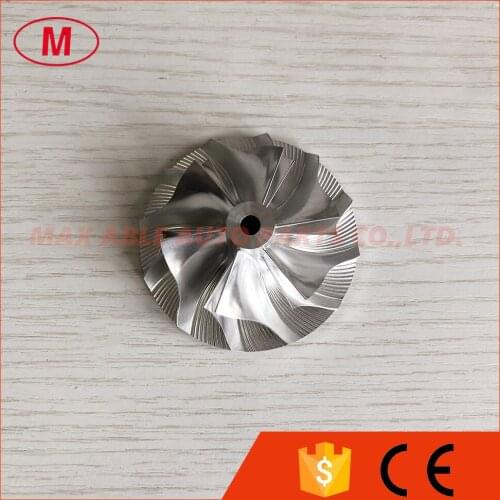 TD04HL 45.00/61.00mm 6+6 blades Turbocharger milling/aluminum 2618 /billet compressor wheel
