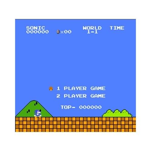 M Sonic Bros (J) 60 Pins 8 Bit Game Card