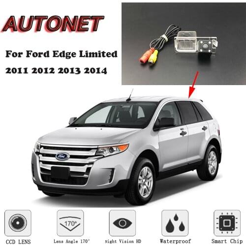 AUTONET Backup Rear View camera For Ford Edge Limited 2011 2012 2013 2014 Night Vision Parking camera /license plate camera