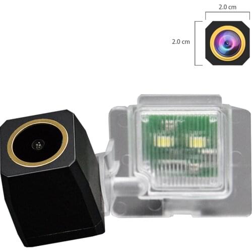 Misayaee Golden HD 1280x720P Car Rear View Parking Backup Camera for Mercedes Benz C-Class W206 C200 C180 C300 Coupe 2017 2018 M