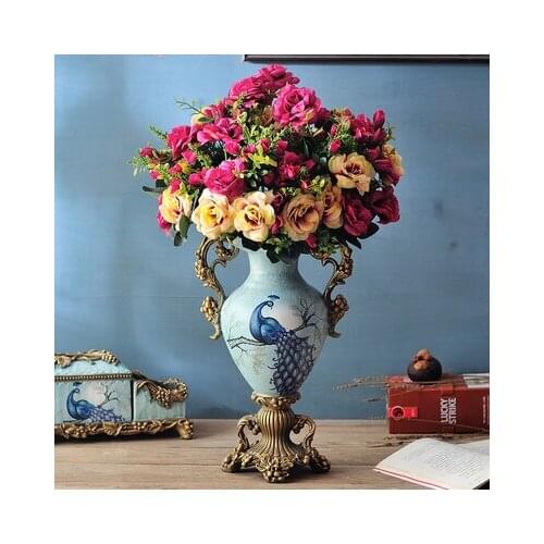 European style living room creative tissue box multi-functional decoration ornaments American style storage box tea table furnis