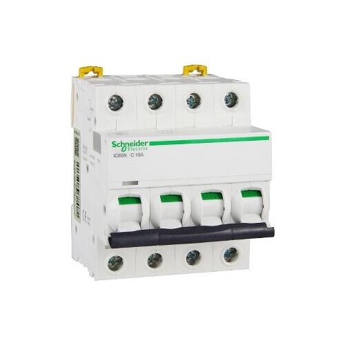 IC65N 4P C10A A9F18410 4P | 10A | C | 6KA IC65 miniature circuit breaker