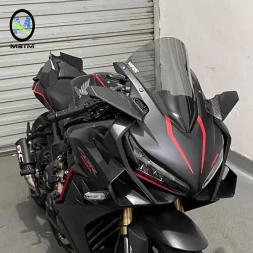 Motorcycle Side Winglet Aerodynamic Wing Kit Spoiler Fairing For Suzuki GSX-R600 GSX-R750 GSX1300R GSXR1000 GSXTL1000R GSX-750