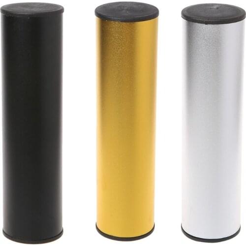 Pro Stainless Steel Cylinder Sand Shaker Rhythm Musical Instruments Percussion