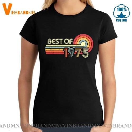 Retro The 1975 Apparel Vintage Best of 1975 T shirt Born in 1975 T-shirt Birthday Gift TShirt