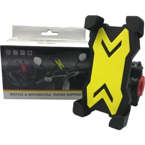 Bicycle Phone Holder for 4-7 inches Mobile Phone 360 Degree Rotation Bike Phone Holder for Universal Phone Bracket Bike Holder