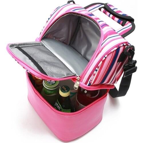 9L Waterproof Lunch Cooler Bag Refrigerator Bag Thermos Bag for Milk lunch Box Insulation Thermal Bag Fresh Keeping Ice Pack