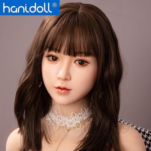 Hanidoll Sexs Doll Silicone Head Implant hair and wigs Suitable for Adult Dolls