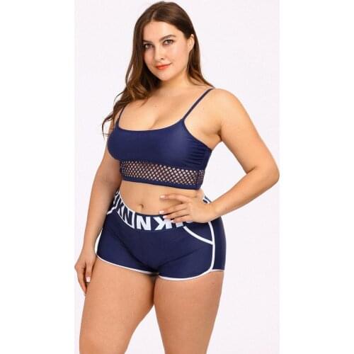 #Z45 Womens Swimming Suit Plus Size Swimwear Women Bikini Push Up High Waist Bikini Swimsuit Women Two Piece Bathing Suit