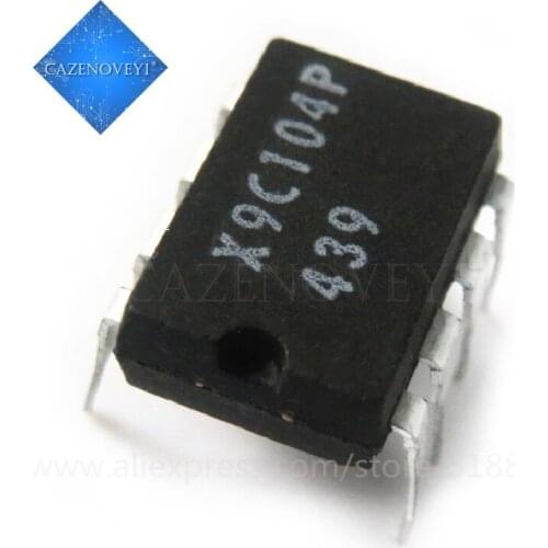 1pcs/lot X9C104P X9C104 DIP-8 In Stock