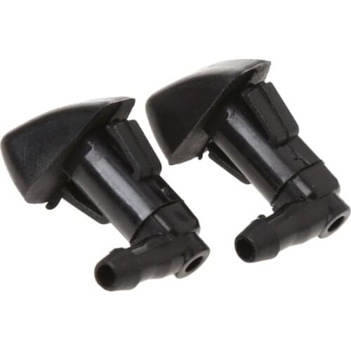 2 Pcs Windshield Wiper Water Spray Jet Washer Nozzle For 2003-2007 Honda Accord