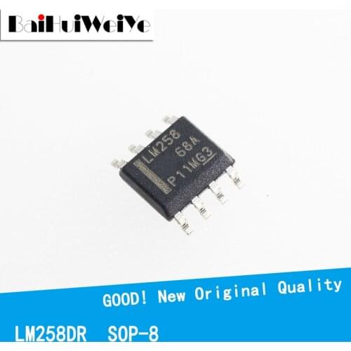 20PCS/LOTE LM258DR LM258D SOP8 LM258 Operational SOP-8 New Original IC Amplifier Chipset Good Quality
