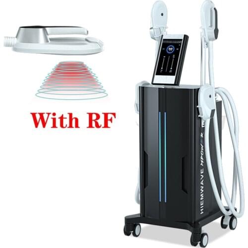 2021 EMS Electromagnetic RF Muscle Fast Building Abs Training Butt Lift Slimming Machine Emslim RF Body Sculpture Machine