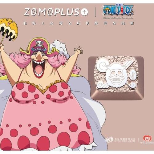 ZOMOPLUS X ONE PIECE FOUR EMPERORS BIG MOM CHARLOTTE LINLIN ALUMINUM ARTISAN KEYCAP MECHANICAL KEYBOARD KEYCAP