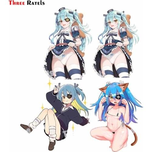 Three Ratels F727 Car Stickers Lrl Last Origin Decal Funny Styling Toon Sticker Waterproof Auto Motor Decor Graphics