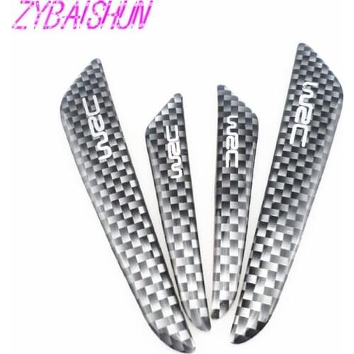 Car Stickers Door Protector Door Side Edge Protective Covers Stickers for Peugeot 206 207 208 301 307 308 407 2008 3008 4008