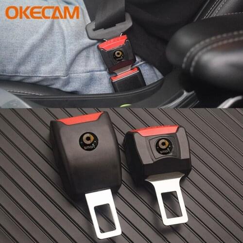 Car Seat Belt Clip Extension Plug Car Safety Seat Lock Buckle Seatbelt Clip Extender For Smart 451 450 453 452 Fortwo Forfour