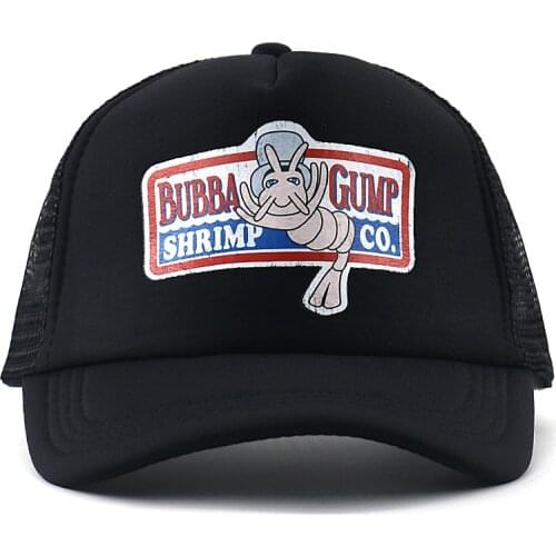 Unisex forrest Gump mesh baseball cap for summer cotton adjustable fashion curved hip hop sports hats wholesale