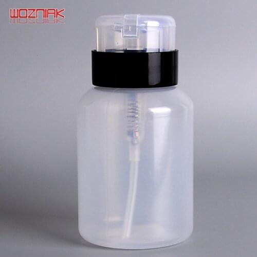 Wozniak Thickening Press Type Alcohol Bottle Anticorrosive Washing Plate Water Bottle Press the lid Bottle Automatically 250ml