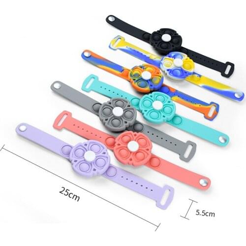 RotatingBracelet Bubble ChildrensEducational Toys Decompression ToyFinger Tip TopFinger Top Bubble Fun Stress Toys Stress Toys