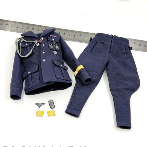 DID 1/6 D80147 German Air Force Captain Counterfeit Uniform Model Full Set Spot For Action Figure DIY Accessoreis