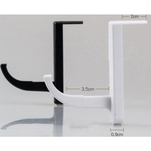 Home office headphone hook monitor headphone hook headset microphone stand display shelf bracket
