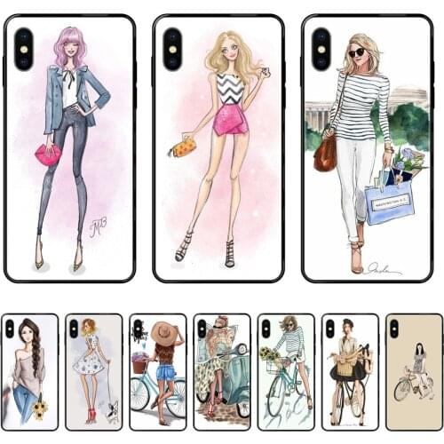 Travel Girl And Wedding Couple For Samsung Galaxy A70 A71 A70E A5 A6 A7 A8 A10 A10S A20 A20S A20E A21S A30S A40 A50 Black Soft