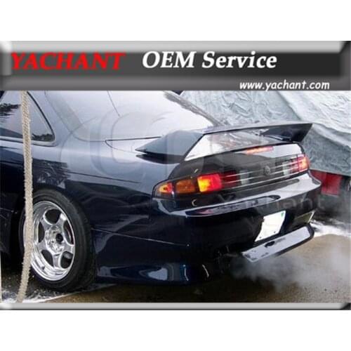 FRP Fiber Glass JDM Kouki Style Rear Spoiler Trunk Spoiler Wing Fit For 1995-1998 S14 Zenki S14A Kouki