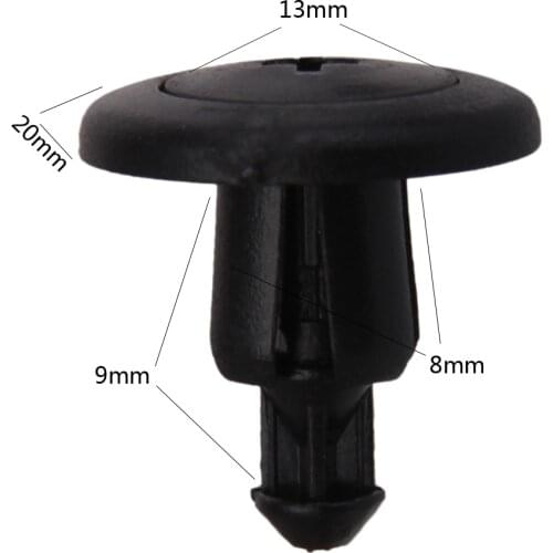 30pieces Push-type Bumper Bra Rivet Clip Retainer For Mazda Bc1d-56-145