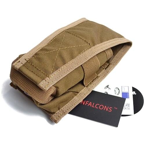 TwinFalcons Tactical SR25 Rifle 7.62 Single Mag Pouch MOLLE CORDURA TW-M020