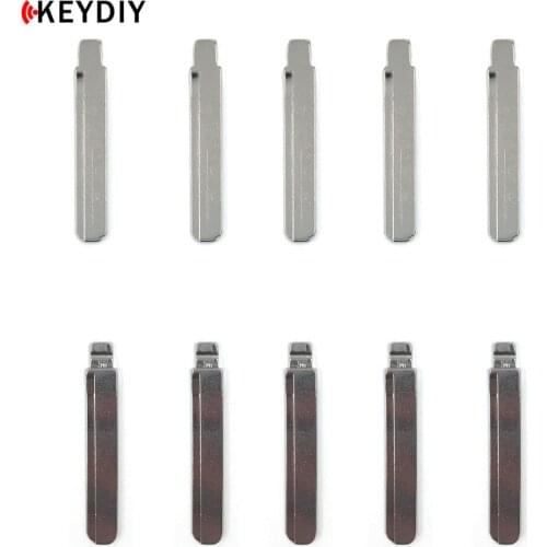 KEYDIY 10 pcs/lot Metal Blank Uncut Flip KD/VVDI Remote Key Blade Type #56 for BYD F3 NO. 56 Blade