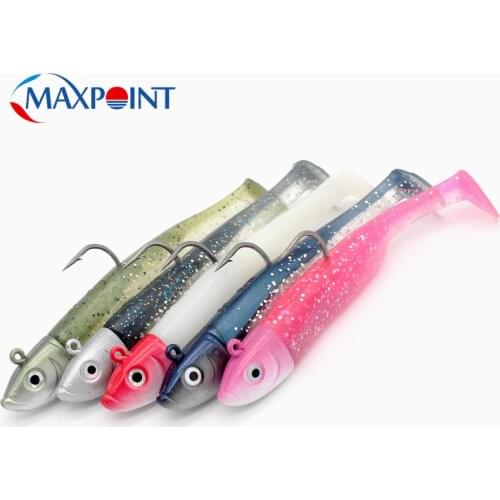 Hot-Sale Soft Lure Kit at 3+1 Jig Head and Soft Body 9cm shad Blister Package 30g Set Bait Saltwater Fishing Baits Shad
