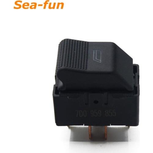 Power Window Control Switch Button REN Light For vw volkswagen vw volkswagen T4 Bj. 1996 - 2004 7D0959855 7D0 959 855
