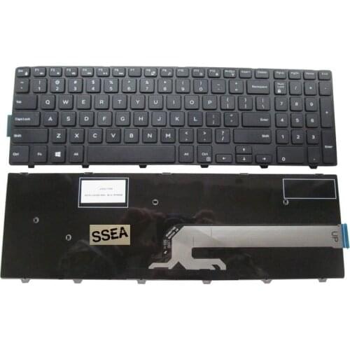 SSEA New US Keyboard for Dell Inspiron 15 3000 5000 3541 3542 3543 5542 5545 5547 15-5547 17-5000 15.6" without backlight