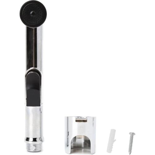 Sprayer Shower Head Toilet Handheld Bidet Sprayer Shattaf Cloth Diaper Sprayer ABS Polished Chrome Shower Head