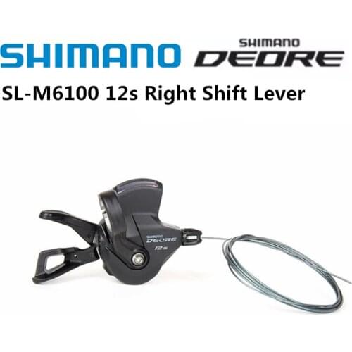 SHIMANO DEORE M6100 12s 1x12 Speed Shifter Lever MTB Bike Bicycle Shift Lever 12 Speed Original SHIMANO Cycling Accessories