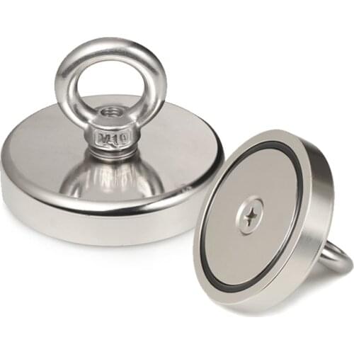 Super Strong Magnet Pot Fishing Hook Magnets Deep Sea Salvage holder pot Magnets Imanes Strongest Permanent Powerful Magnetic