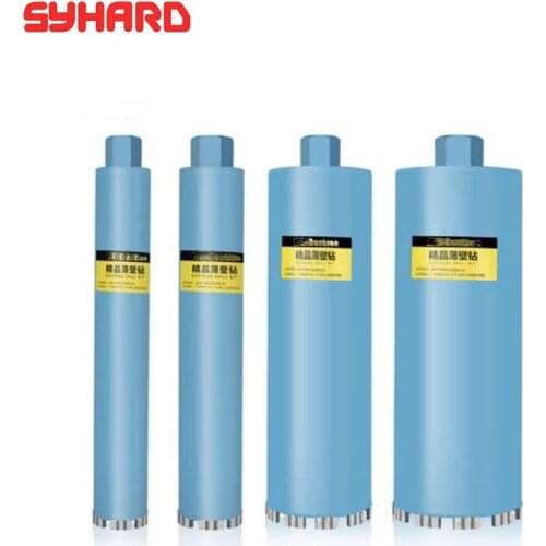 Turbo Segments Concrete Wet Diamond Drill Core Bits segments with grooves Water Drilling Tools Length 350/370mm