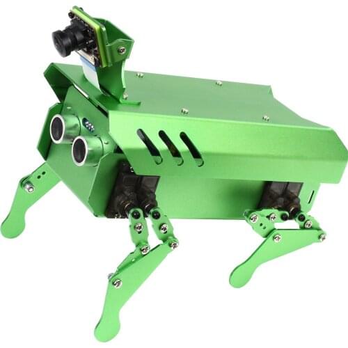 Waveshare Pippy, Een Open Source Bionische Hond-Achtige Robot Aangedreven Door Raspberry Pi (Optioneel)