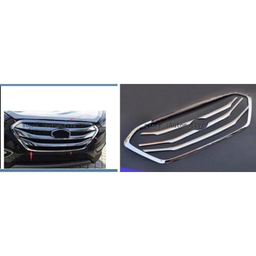 Factory Outlet Front Bumper Grille Frame for 2014 2015 2016 for Hyundai IX35 Chrome Accessories