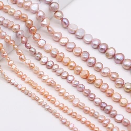 High Quality Natural Freshwater Pearl Beading Irregular Loose Spacer Beads Pearls for Jewelry Making DIY Necklace Bracelet 36cm