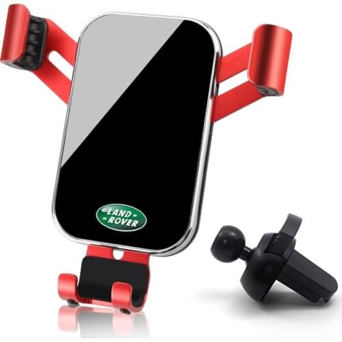 1Pcs Universal ABS Gravity Car Phone Holder For Land Rover Discovery 3 4 Range Rover Defender 110 Freelander X79 Evoque