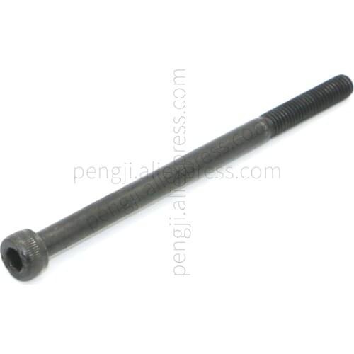 50PCS M5 - 0.8 x 80mm Socket Head Cap Screws Metric, Allen Socket Drive, 12.9 Grade Alloy Steel, DIN 912, Black Oxide Finish