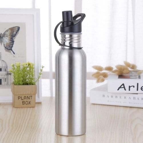 750Ml Stainless Steel Sport Water Bottle Portable Outdoor Drink Bottle Hiking Climbing Camping Riding Bottle